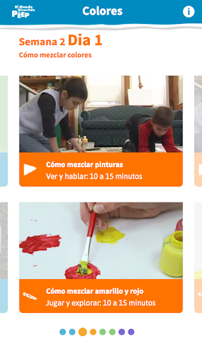 PEEP Ciencias: Colores Screen 2