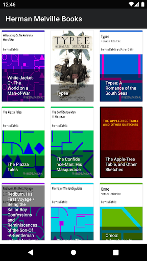 Herman Melville Books Screen 2