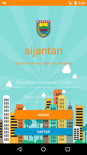 Android application Sijantan Kab. Batang screenshort