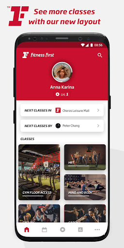 Screenshot of Fitness First Asia