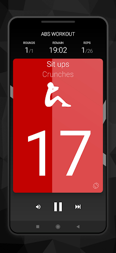 Android application HIIT Music - Interval Timer screenshort