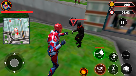 Iron Fighting: Superhero
