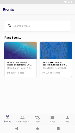 HCN Events Screen 2