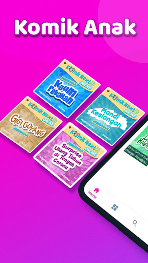 Android application Komik Next G Online screenshort