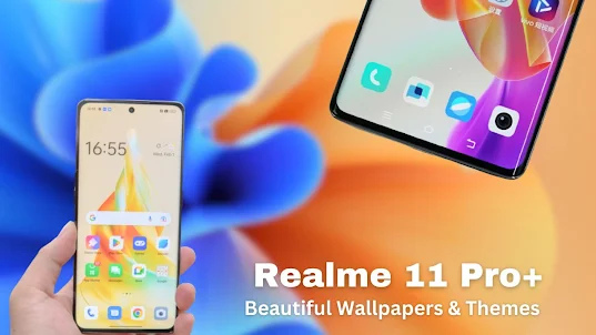 Realme 11 Pro Wallpaper, Theme