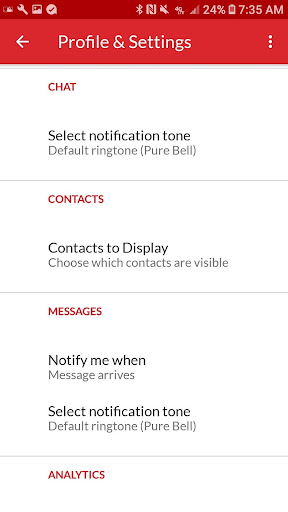 Frontier Communicator Screen 2