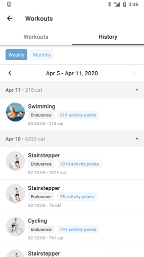 In Motion Gesundheit + Fitness Screen 3