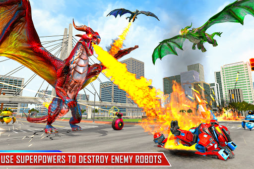 520 Dragon Robot Car Game Mod Apk Unlimited Money  Latest