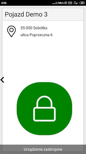 GPSneo - alarm Screen 3
