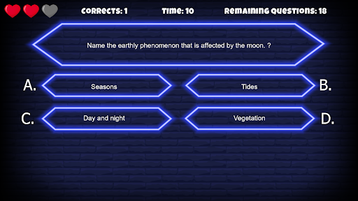 Quiz & Trivia Game Screen 2