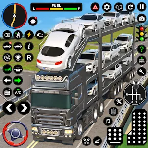 Wagen Transport LKW Spiele 3d