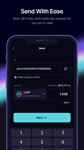 Loop Wallet | Cryptos & NFTs Screen 2