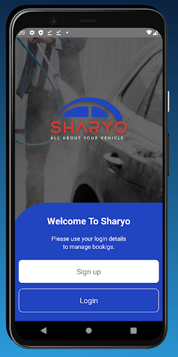 Android application Sharyo Biz screenshort