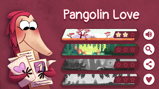 Valentine Day Go - Pangolin Love 1.0 APK screenshots 5