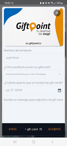 GiftPoint Screen 3