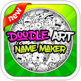 Doodle Art Name Maker 2018 icon