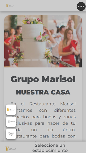 Android application Restaurante Marisol screenshort