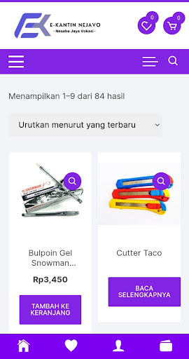 E-Kantin Nejavo Screen 3