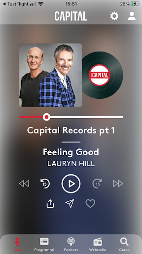 Android application Radio Capital screenshort