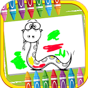 Snake Drawing Coloring