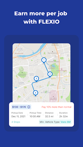 Flexio Driver Screen 3