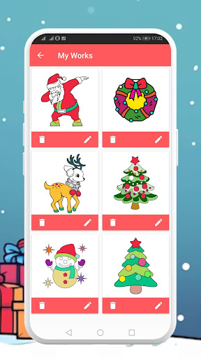 Merry Christmas Coloring Book