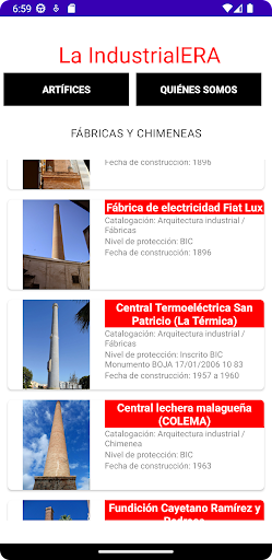 IndustrialeraApp Screen 3
