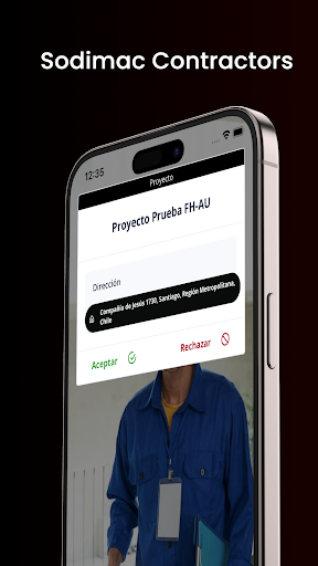 Android application Sodimac Contractors screenshort
