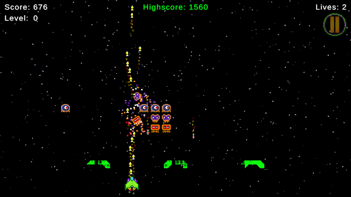Space War Invasion Screen 2
