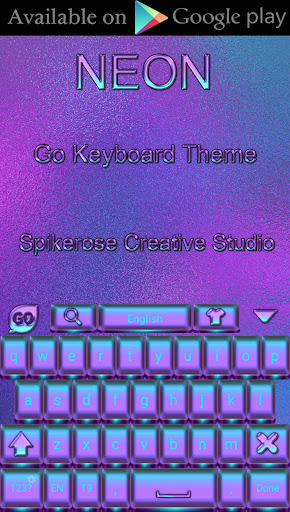 Neon Go Locker theme Screen 3