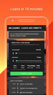 Fast online loans to your card v1.82 APK (MOD, Premium Unlocked) Free For Android 9