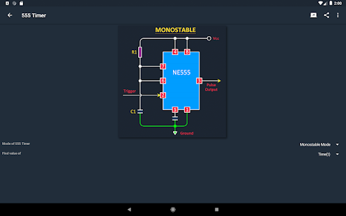 ElectroCalc - Electronics Screenshot