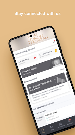 Android application The Ballet Academy screenshort