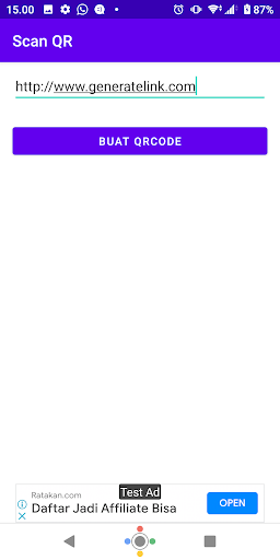 Scan QRCode Screen 2