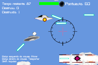 Batalha de OVNIs - Screenshot 1