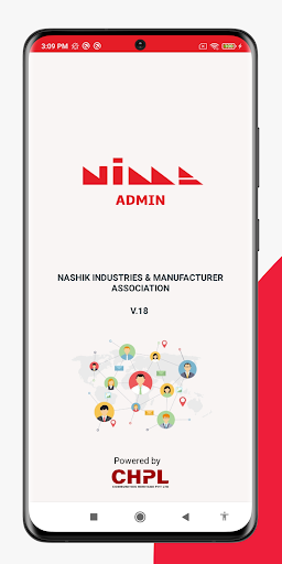 Android application Admin NIMA screenshort