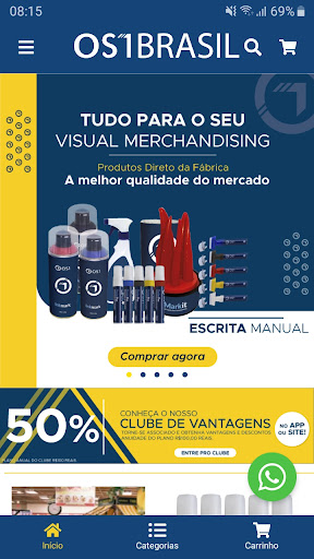 Android application OS1 Brasil screenshort