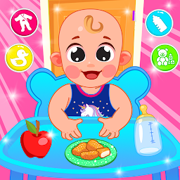 내 귀여운 아기 보육 게임 아이콘 이미지