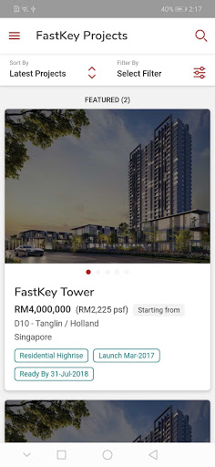 Android application The Wiladatika Residence screenshort
