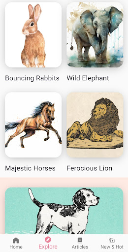 Learn to draw animals Screenshot 4 - AppWisp.com