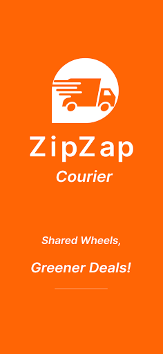 Android application ZipZapCourier screenshort