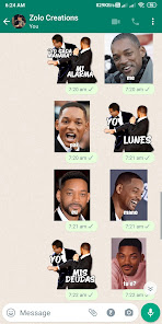 Screenshot 2 Will Smith Stickers For WA android