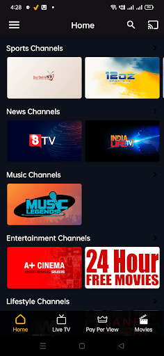 Android application WatchDingo screenshort