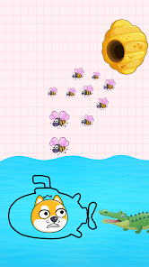 Screenshot 5 Dog Bee Rescue - Save the Dog android