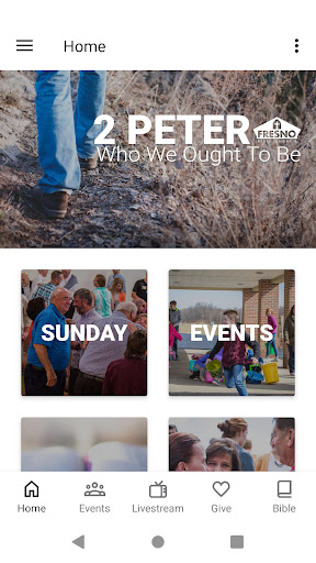 Android application Fresno Bible Church screenshort