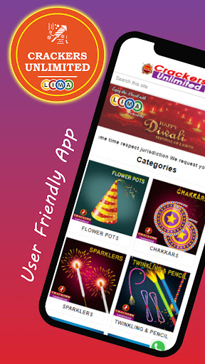 Android application Crackers Unlimited screenshort