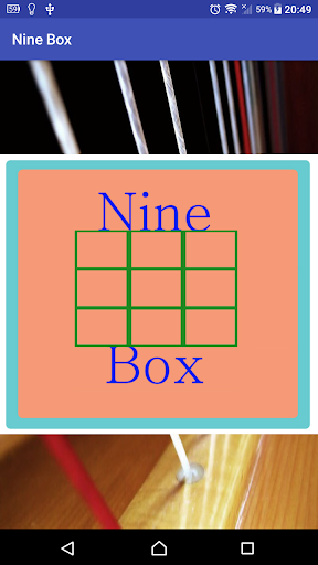 Android application Nine Box screenshort