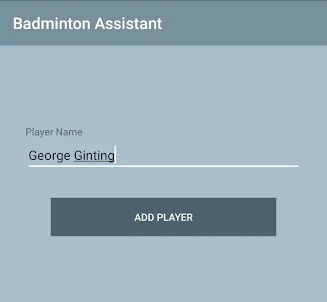 Badminton Assistant