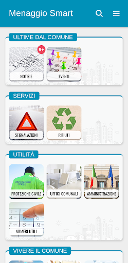 Android application Menaggio Smart screenshort