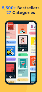 Screenshot 3 Blinkist: Audiolibro y Podcast android